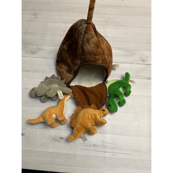 PREXTEX Plush Volcano‎ with Dinosaur Stuffed Animals - Picture 1 of 10